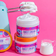 Tree Hut Sweet Cream Whipped Shea Body Butter | Long-lasting Hydration Leaves Skin Feeling Soft & Moisturized | Limited Edition Fall | Nourishing Essential Body Care | 8.4 fl oz. (Pack of 2)